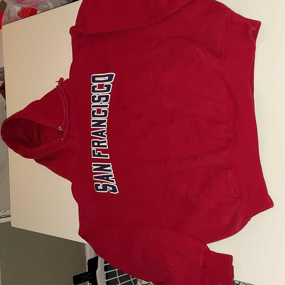 Authentic LIFE Apparel Red Hoodie XL